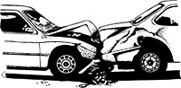 Fail to Remain - image of two vehicle in an accident